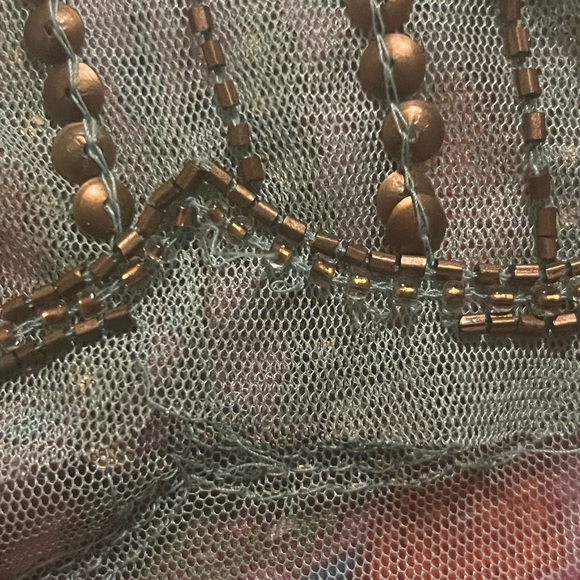 Beautiful beaded tank from The Buckle. - Picture 3 of 3